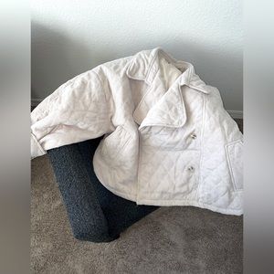 NEW Corduroy Beige Jacket Sz 10(L)